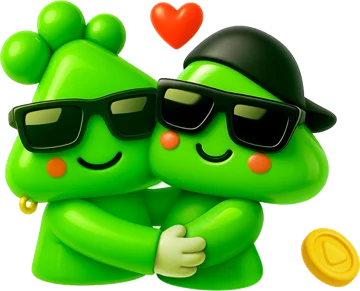 WePay mascots as a team