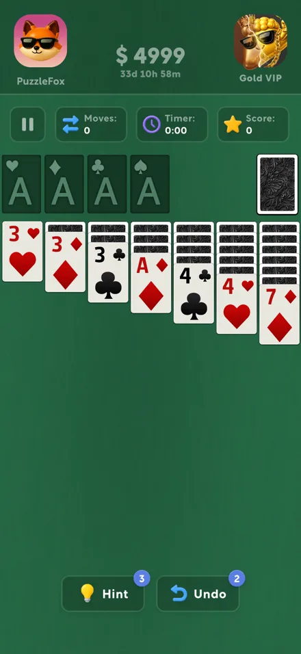 Klondike Solitaire in WePay